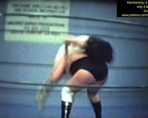 ready to see this mixed wrestling catfight where girls dominate guys in hardcore action?