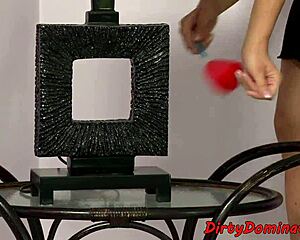 domina maid ties up milf employer and fucks her with dildo