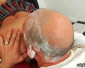 teacher bends over class sluts for deep anal pounding