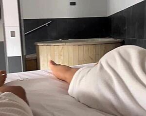 Hey stepson, check my new house then fuck my ass till you creampie?