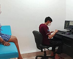 Perverted Doctor Pounds Horny Teen Nurse Pussy in Hospital