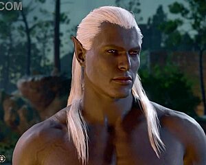 Minthara seduces with her huge tits and ass in bg3 naked sex scene playthrough.