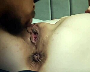 Mamma Bunny Ravishing Ray rides black monster cock cumshot