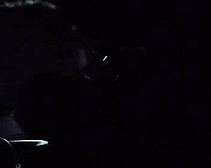 Angie sneaks candid car blowjob creampie with fat whore vibes