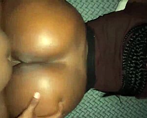 big ass ebony neighbor cheats hard with my horny latina mother-in-law in homemade action
