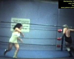 ready to see this mixed wrestling catfight where girls dominate guys in hardcore action?