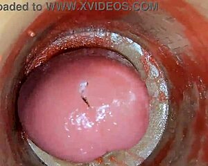 camera deep in tight pussy catches monster cock creampie asmr??