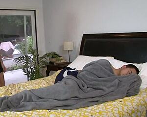 Pierced Redhead MILF Mother-in-Law Anal Next to Stepdaughter!