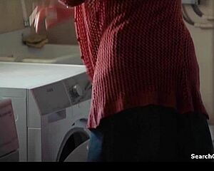 edwige baily treve s01e02 shows big tits gives blowjob and handjob