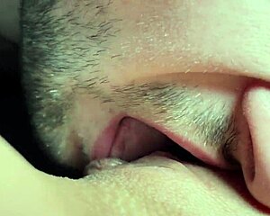 Naughty Tongue Devours Wet Pussy Closeup