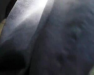 grandma stuffs cucumber deep in hairy granny pussy??