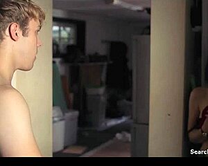 edwige baily treve s01e02 shows big tits gives blowjob and handjob