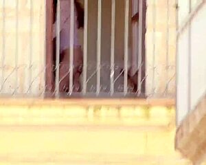Neighbor Blackmails Skinny Latina Into Lingerie Voyeur Vid Or Exposes Her