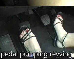 Three Ladies Race Car in Gas Pedal Joyride