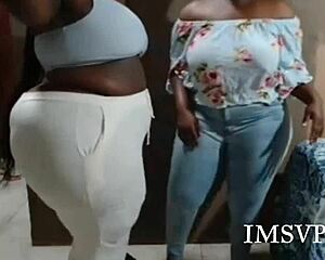 imsvp episode 129 delivers gigantic bbw ass clapping with big tits ebony milf riding toys