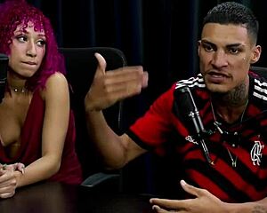 pau pequeno sucks at porn prep... tiffany carioca prefers studio shoots on sheer red 😏