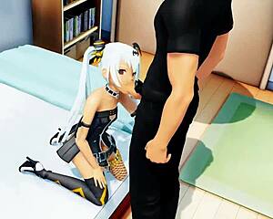 Loli Lori's 3D hentai game adventure with teen anime fantasies