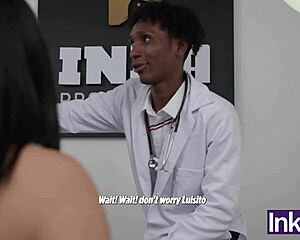 Curvy Peruvian Latina Cheats with Gynecologist's Huge Cock in Hospital!