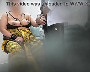 Indian Doctor Penetrates Patient Deep In Clinic Room