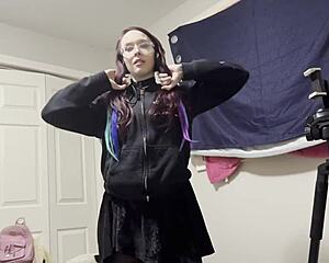 stepdad uses stepdaughter's mouth deepthroat then pounds her cowgirl and missionary in taboo pov