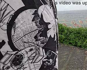 wanna see me eat my friend's gaping pussy on the beach while nicoly milks that cock public?
