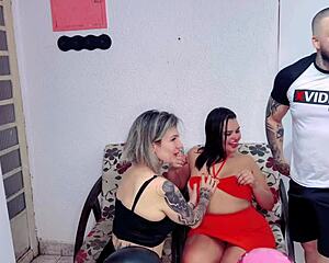 my bike broke with my friend, called our buddy to help, we three sucked each other right there in the waiting room public sex