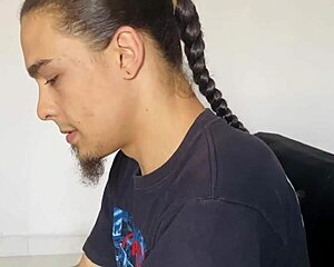curvy colombian babe pays dorm rent early with deepthroat and doggystyle ass shaking