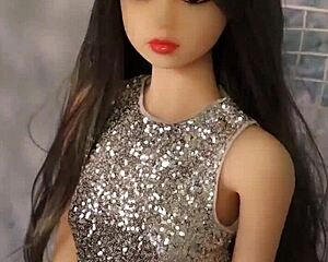Tiffany 125cm cute fuck doll takes easy pussy pounding