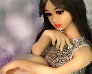 Tiffany 125cm cute fuck doll takes easy pussy pounding