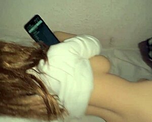 Stepdaughter Watches Porn Then Fucks Perfect Ass Pov!