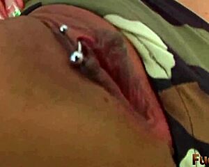 Leilani Lei dominated roughly by firehose black monster cock in interracial pounding session