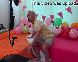 Tiffany Rousso's birthday thrill backstage