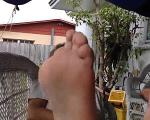ever tasted a granny's delicious soft feet?