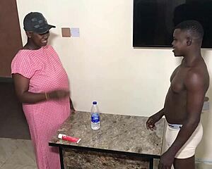 yo from bottle flip game straight to creampie pounding this big ass big tits black bitch full vid