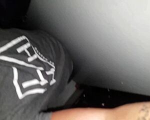 Girlfriend sucks off strangers at gloryhole draining massive loads 😍💦