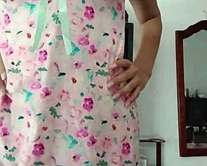 wanna see my sexy pink pajamas on this innocent curvy colleague model?