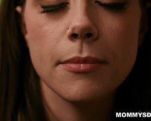 kiki daire turns stepdaughter selena with hot lesbian play