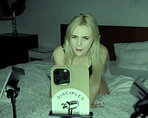 Can one tiny teen survive this interracial gangbang double anal destruction?