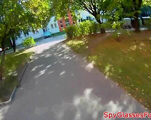 Pure Thrill of Real Teen Outdoor Fuck Captured on Hidden Spycam