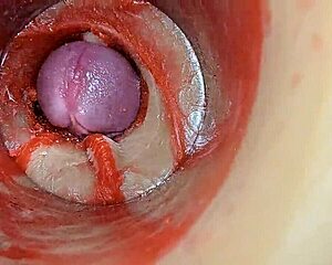 I feel that huge cock creampie my tight swollen pussy deep inside with internal cum view