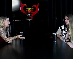 A flirty interview turns wild with naty vargas flashing her sexy body on porn cast brazil part 2