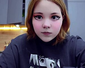 chubby cutie furiyssh gorges on food in hot mukbang