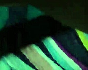 Desi couple cuddles close in bedroom as husband fingers wife's juicy pussy sweetly