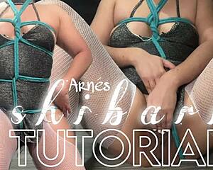 shibari tutorial 2.0 i show harness then masturbate on cam astarioth