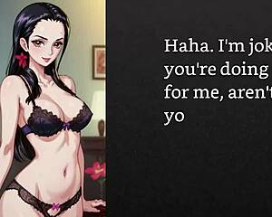 Faygrey nico robin joi femdom tease humilates married jerk off