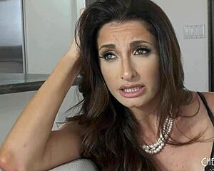 what if horny milf silvia sage's toy led to real poolside anal pounding?