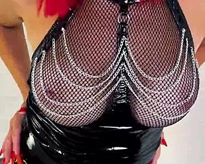 WOW! Big Black Strapon Ready to Peg Your Tight Hole?!