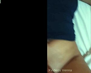 Petite babe squirts creamy pussy juice riding huge cock after massage