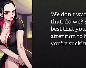 Faygrey nico robin joi femdom tease humilates married jerk off