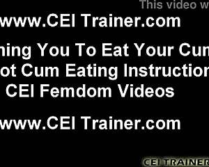 Caught you jerking off at work now eat your cum ceo!